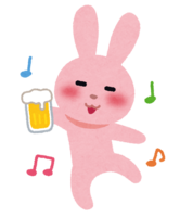 Drunk rabbit