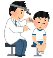 耳鼻科検診(学校の健康診断-男の子)