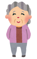Old man (cute grandmother)