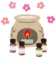Aromatherapy (oil and pot)