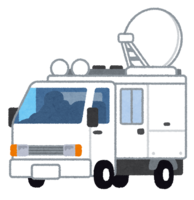 Satellite broadcast van