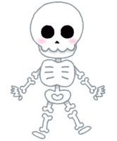 骸骨のキャラクター