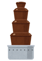 Chocolate fountain