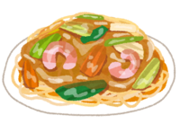 Ankake fried noodles