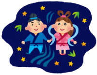 Tanabata (Orihime, Hikoboshi, and Milky Way)