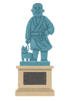 Takamori Saigo statue