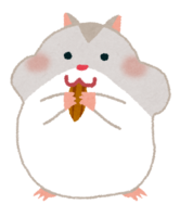 Hamster (pearl white)