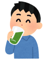 Aojiru drinker (male)