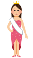 Beauty Pageant-Woman with beauty pageant