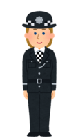 イギリスの警察官(女性)