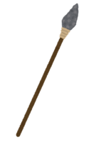 Stone spear