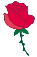 Rose (single bud)