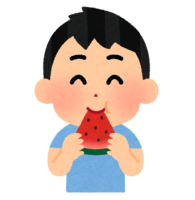 Watermelon eater (boy)