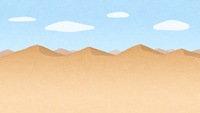砂漠(背景素材)