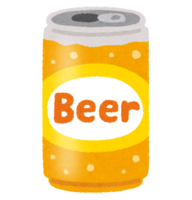 Canned beer (350ml can)