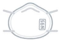 N95 mask (front)