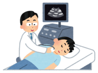 Echo examination of carotid artery