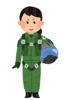 Air Self-Defense Force member (female)