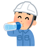 Worker to rehydrate (male)