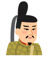 Caricature of Emperor Shomu
