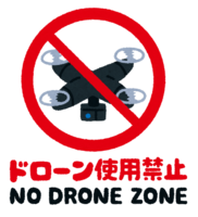 "禁止无人机"的图标