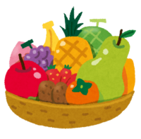 Fruit basket (fruits in a basket)