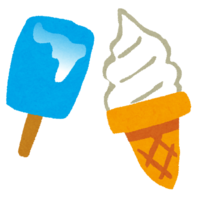Summer greetings (ice cream)