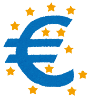 Euro mark (with stars)