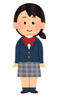 Chubby student (blazer-girl)
