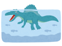 スピノサウルス(水中)