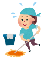 General cleaning (floor cleaning)
