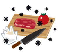 Secondary pollution (cutting board)