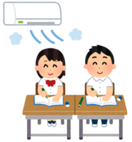 Air-conditioned classroom (uniform)