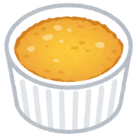 Grilled pudding