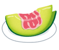 Melon with Spanish ham