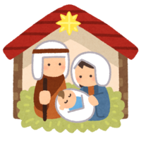 Nativity decoration of Christ