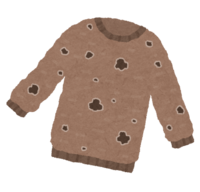 虫食いセーター
