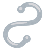 S-shaped hook