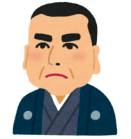 Caricature of Saigo Takamori