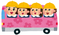 幼稚園バス-スクールバス