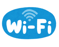 (Wi-Fi)の文字