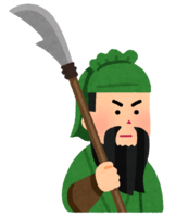 Caricature of Guan Yu