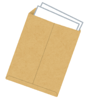Material-Envelope with documents