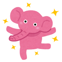 粉红色大象