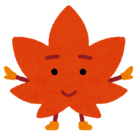 Maple character (autumn)