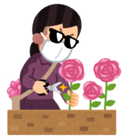 Flower thief