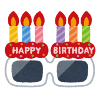 Happy Birthday sunglasses