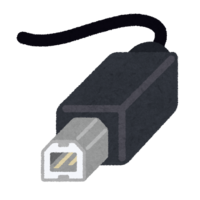 USB terminal (Type-B)