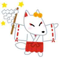 Fox shrine maiden