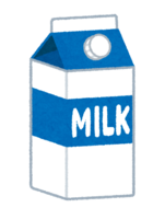 Milk carton with cap